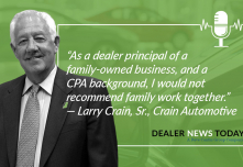 Larry Crain, Sr., Crain Automotive